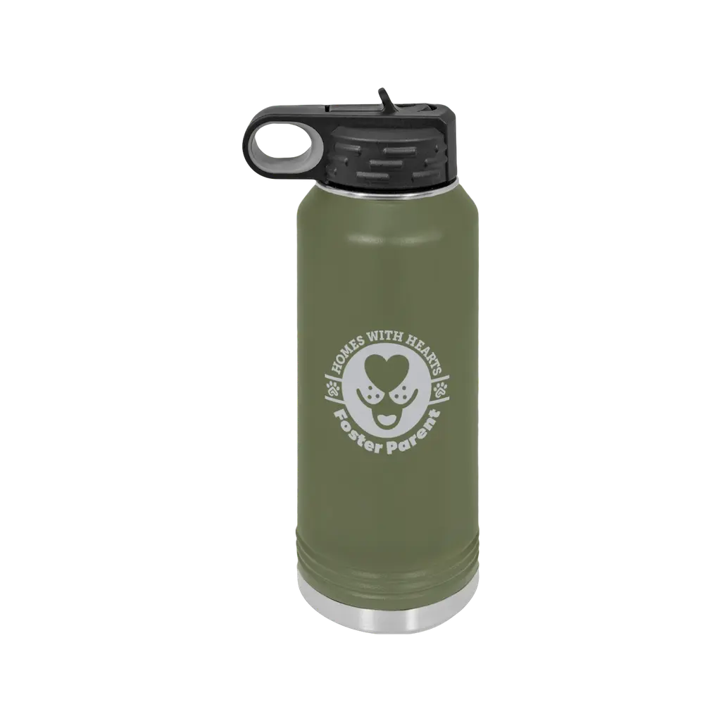 Homes with Hearts Water Bottle
