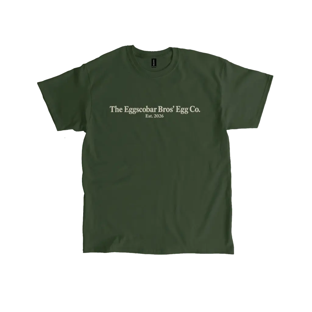 The Original Eggscobar Classic Unisex Tee Front + Back Design