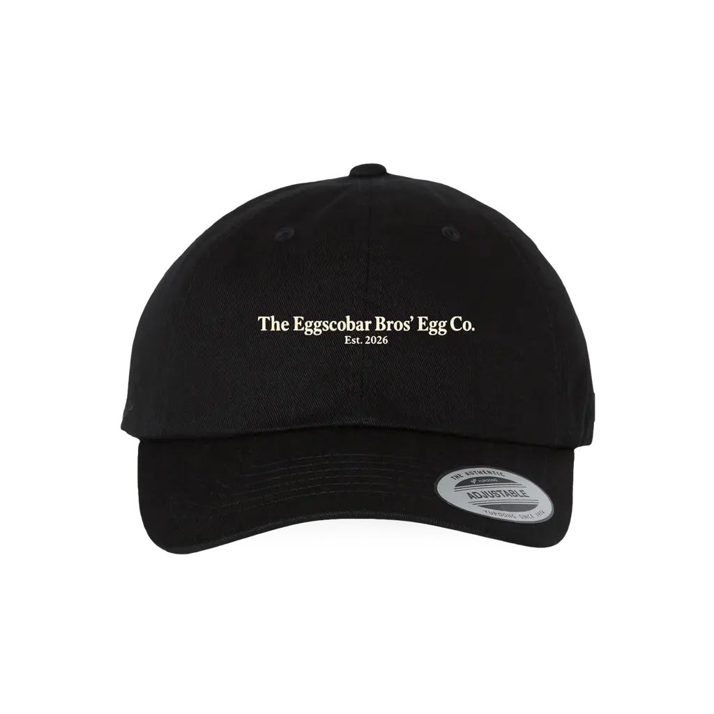 The Original Eggscobar EcoWash Dad Hat