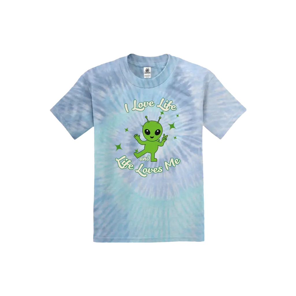 Alien Love Tee - Tie Dye