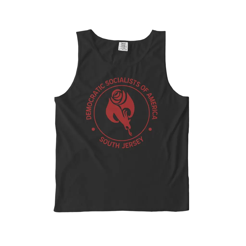 SJDSA Logo (Red) Heavyweight Tank Top