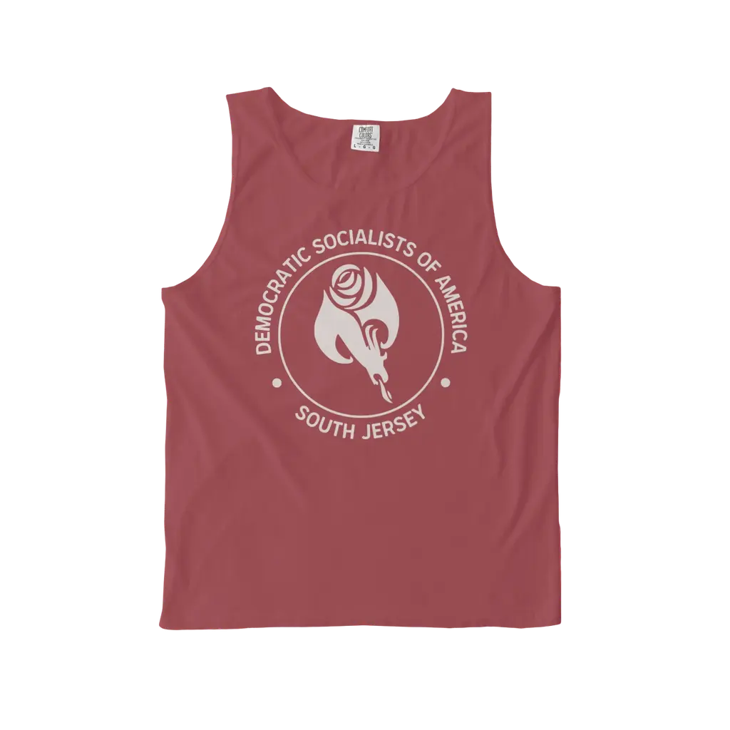 SJDSA Logo (White) Heavyweight Tank Top