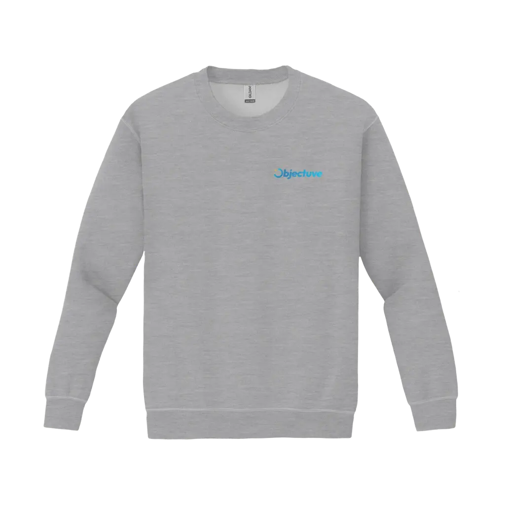 Lockup Crewneck — Heather