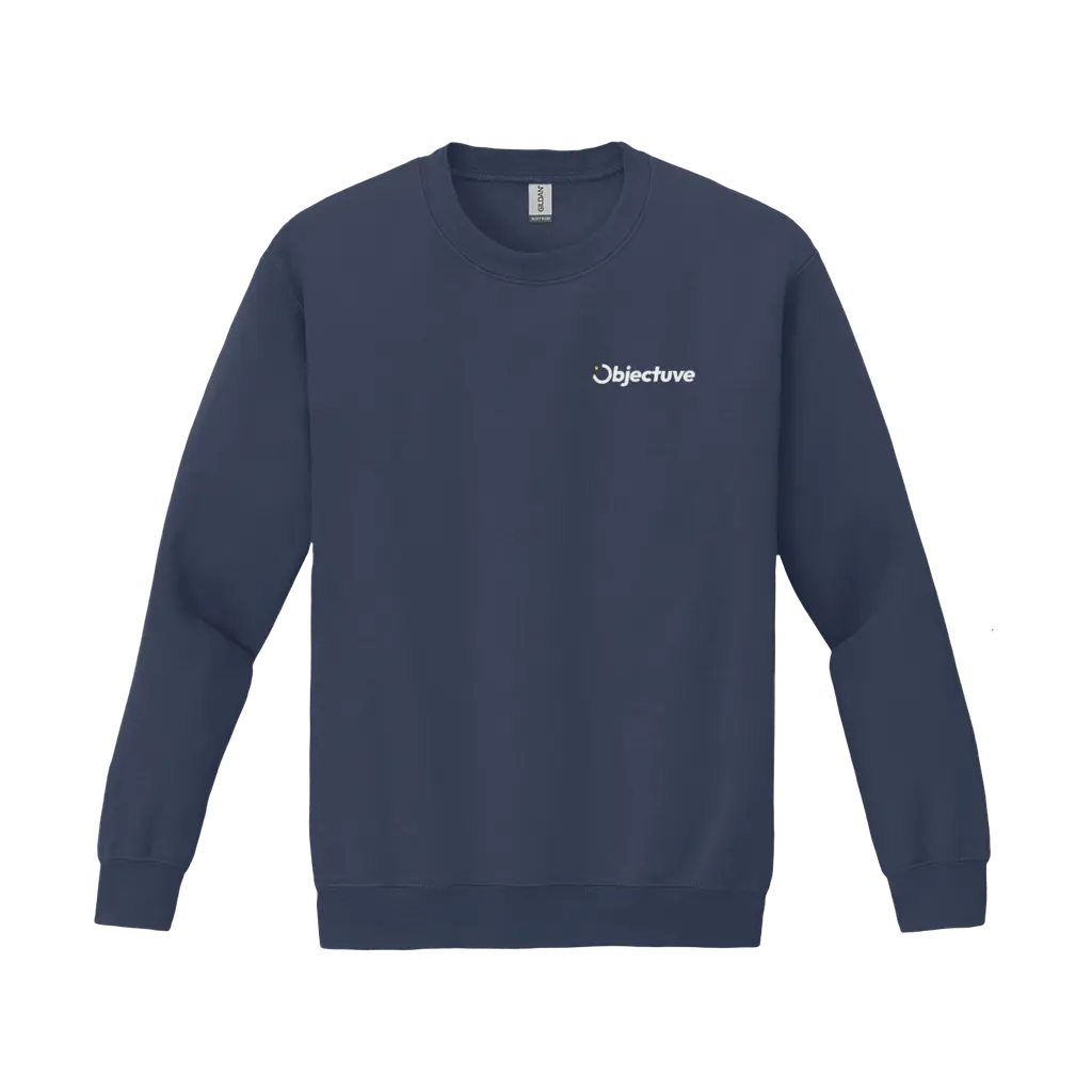 Lockup Crewneck — Navy