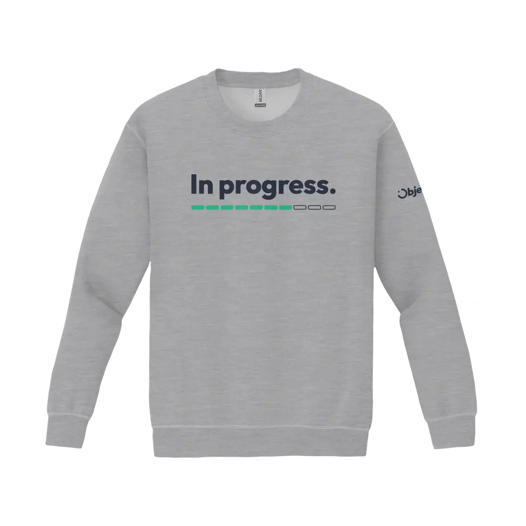 In progress. Crewneck — Heather