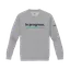 In progress. Crewneck — Heather thumbnail 1