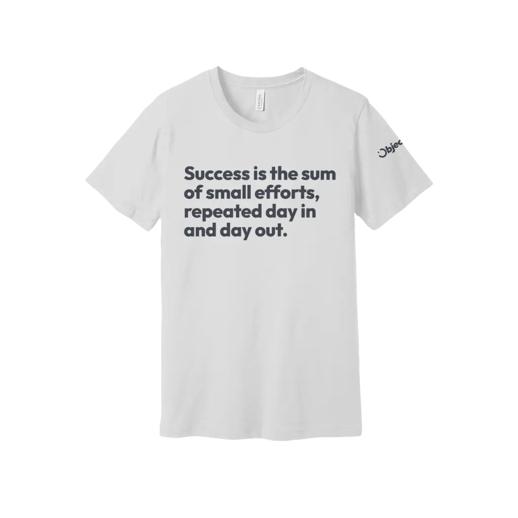 Collier Quote Tee — White