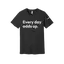 Every day adds up. Tee — Black thumbnail 1