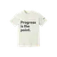 Progress is the point. Tee — Ivory thumbnail 1