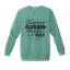 Transforming the University - Black Comfort Colors Crewneck thumbnail 3
