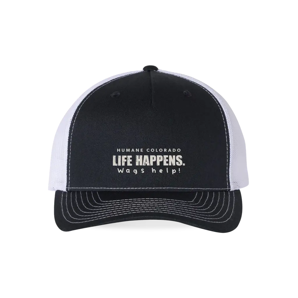 Life Happens Trucker Cap