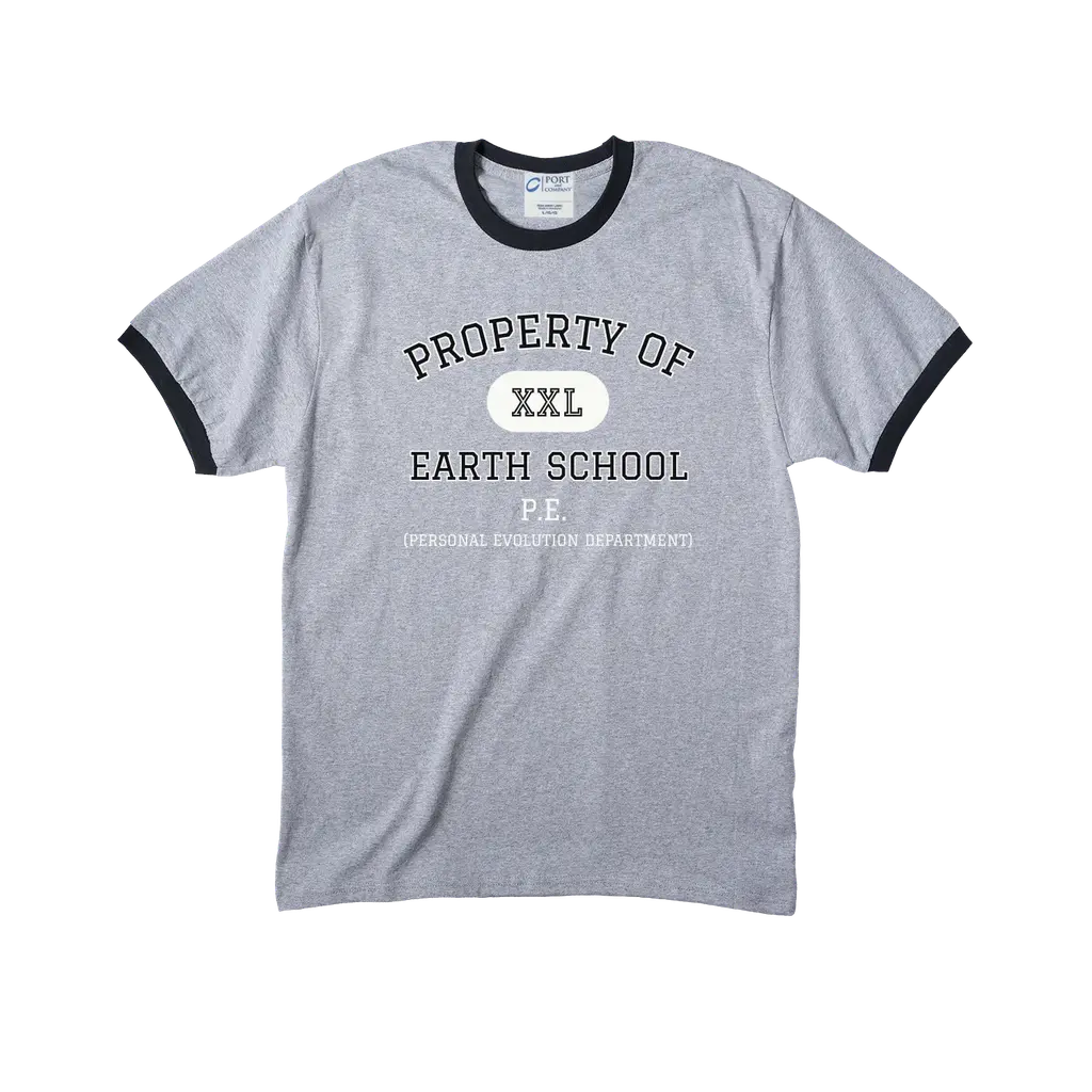 Earth School P.E. Tee - Ringer
