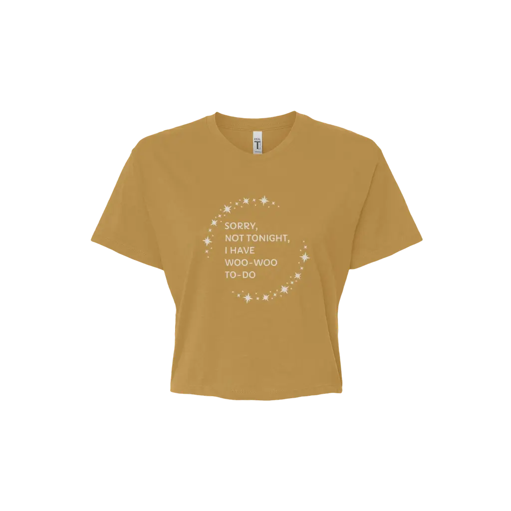 Woo-Woo To-Do - Crop Top