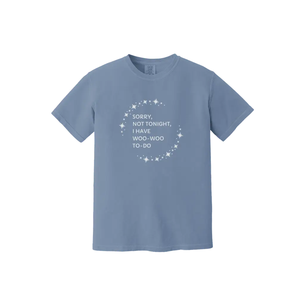 Woo-Woo To-Do Tee - Comfort Colors