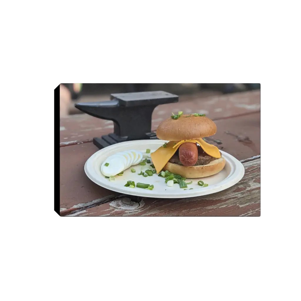 Forgeing for Food Canvas Print 