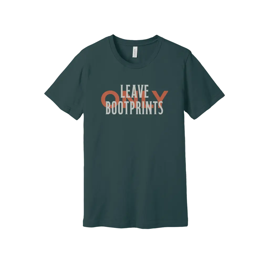 Premium Cotton Bootprint Tee