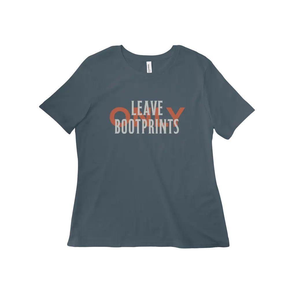 Women's Relaxed Bootprint Tee