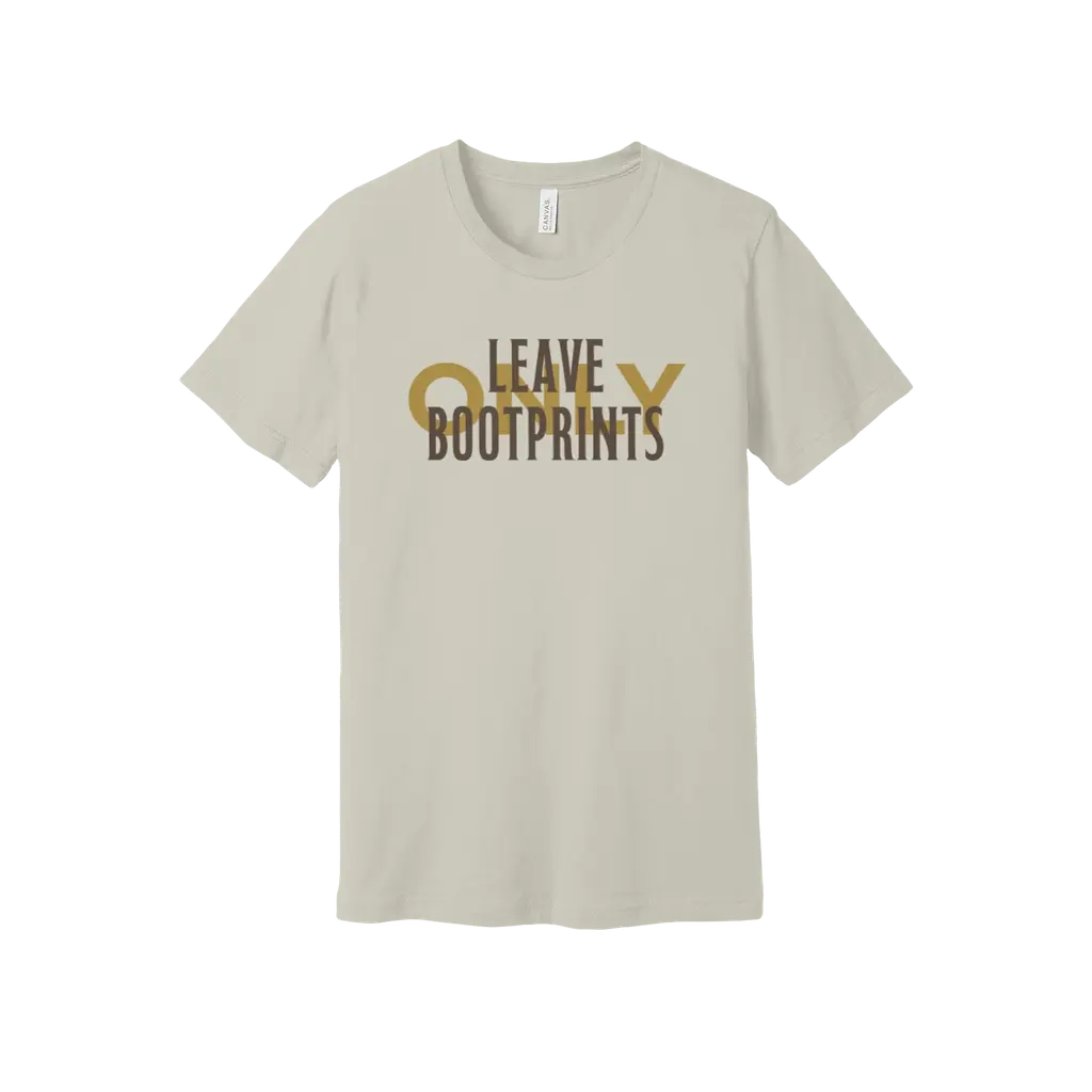Premium Cotton Bootprint Tee