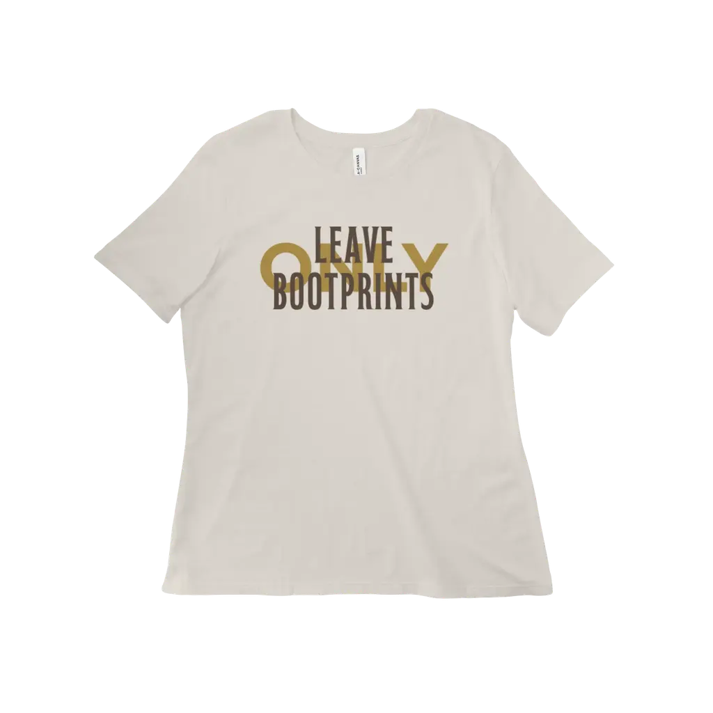 Women's Relaxed Bootprint Tee