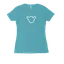 Project Shaka (White Print) Women's Fitted Tee thumbnail 3