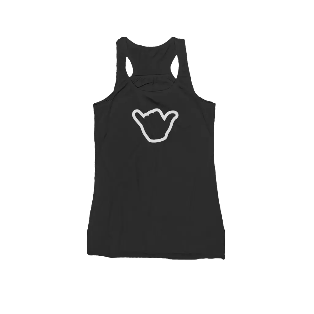 Project Shaka (White Print) Racerback