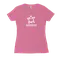 SumoSum (White Print) Women's Fitted Tee thumbnail 1