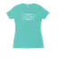 Shaka Plates (White Print) Women's Fitted Tee thumbnail 3