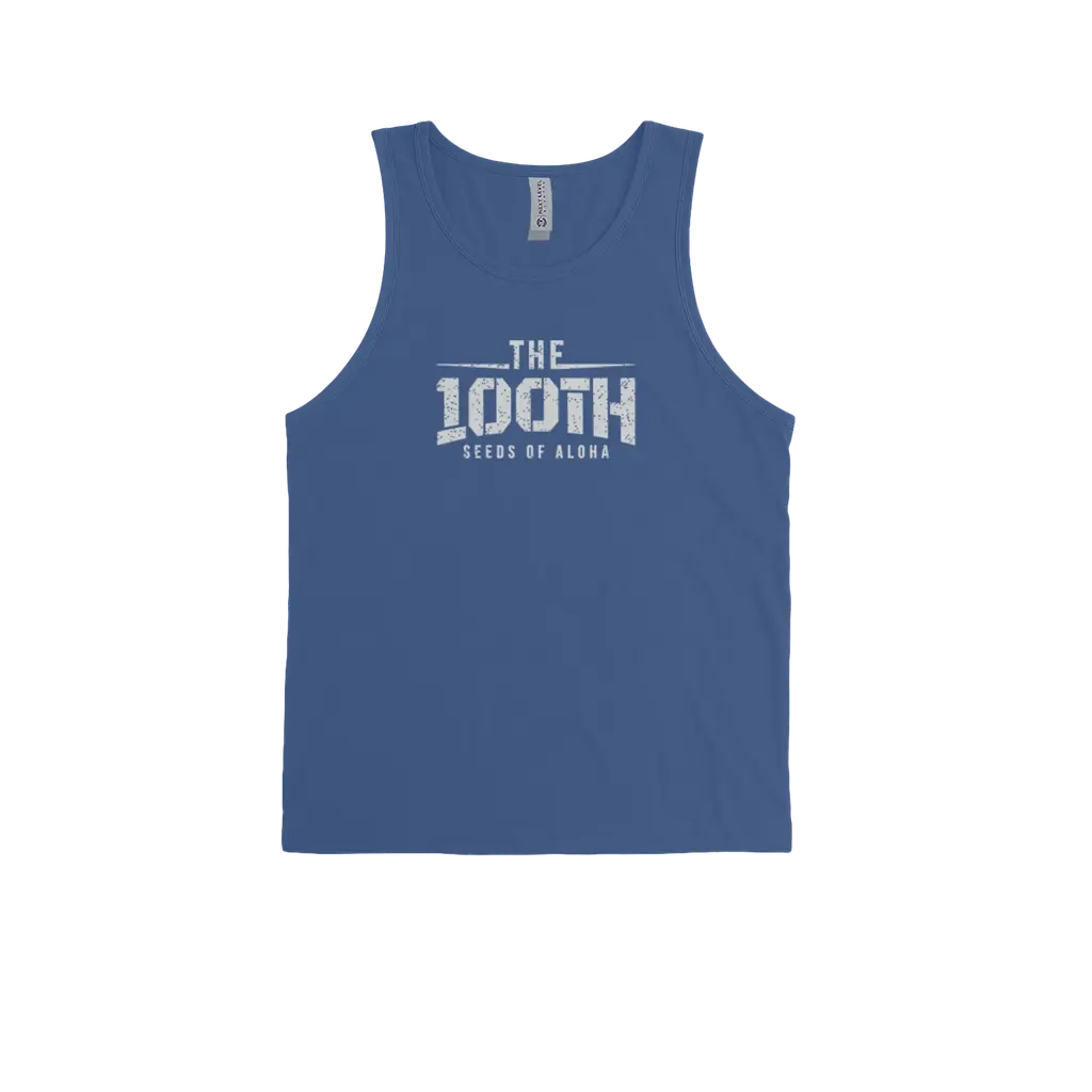 100TH Film (White Print) Ringspun Tank