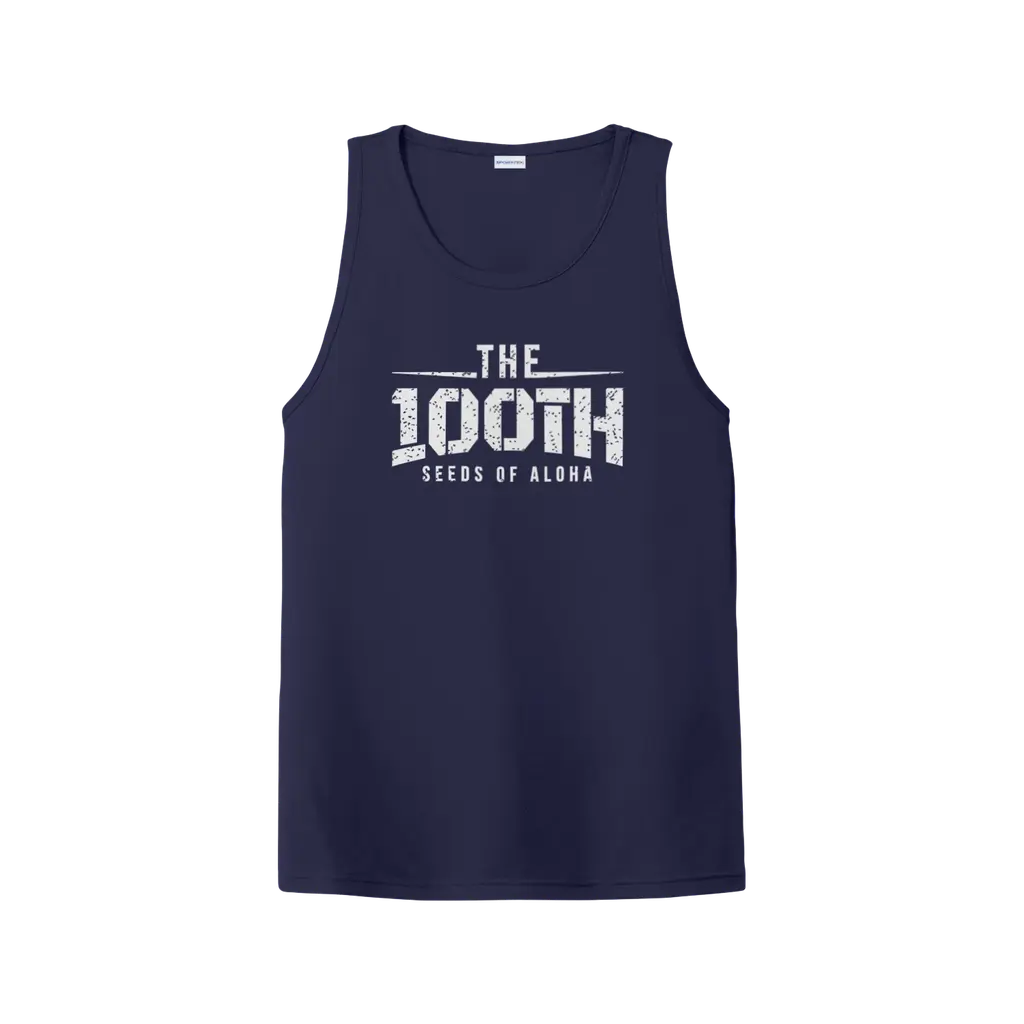 100TH Film (White Print) Performance Tank