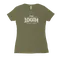 100TH Film (White Print) Women's Fitted Tee thumbnail 3