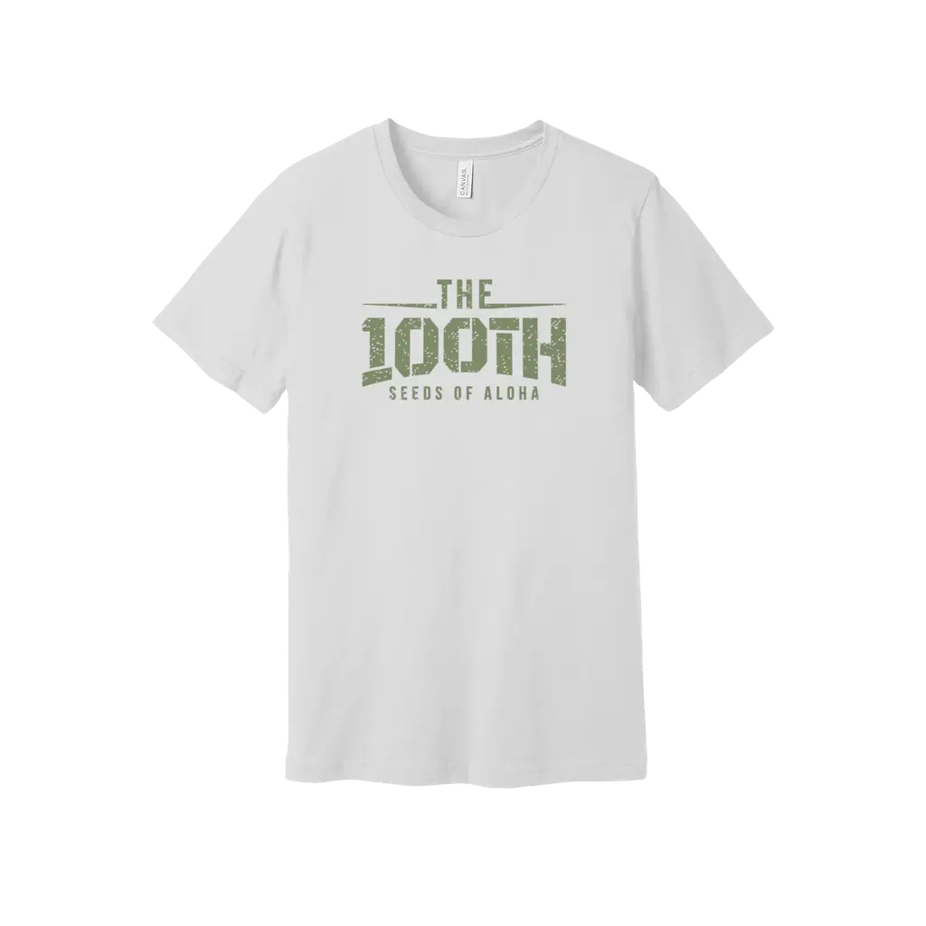 100th Film (Olive Print) Premium Cotton Tee