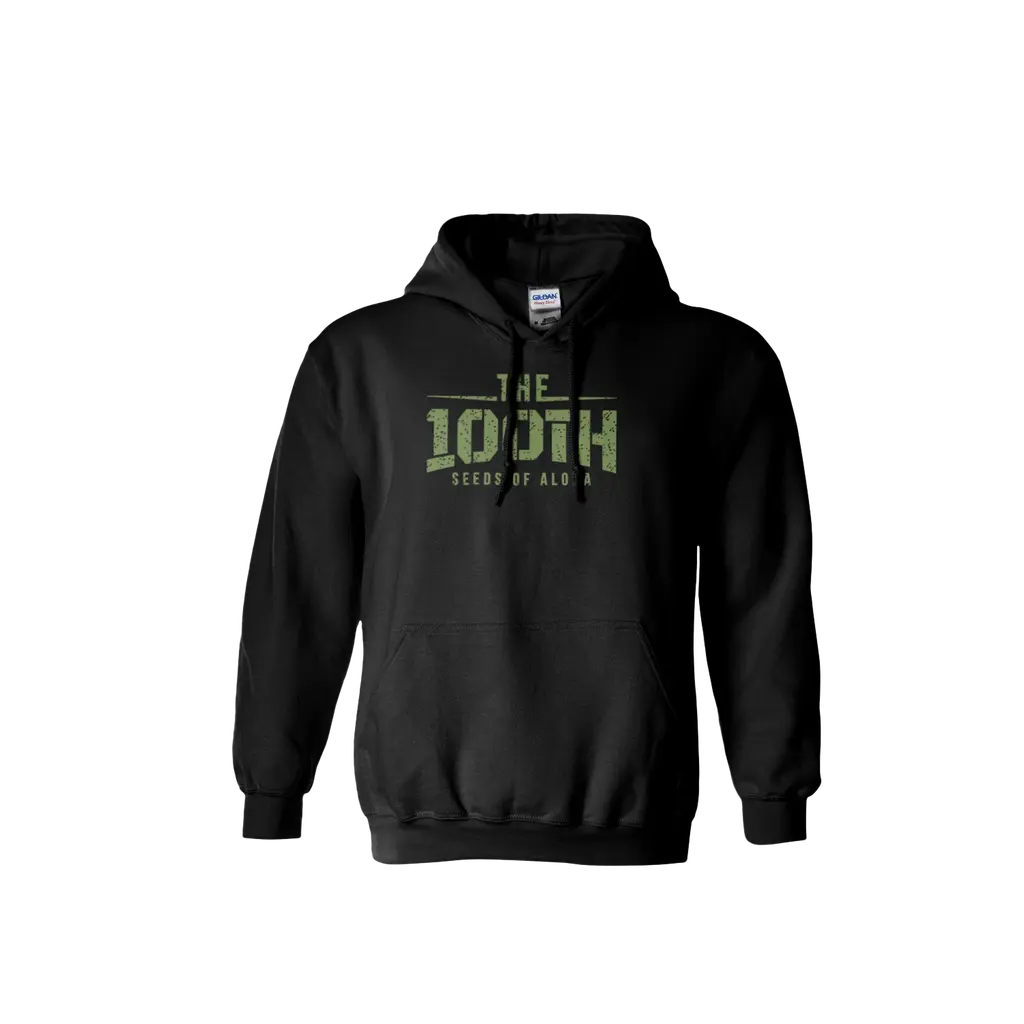 100th Film (Olive Print) Hoodie