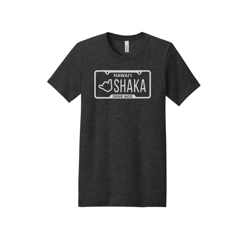 Shaka Plate (White Print) Premium Tee