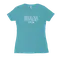 Shaka Crew (White Print) Women's Fitted Tee thumbnail 3