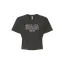 Shaka Crew (White Print) Crop Top thumbnail 3