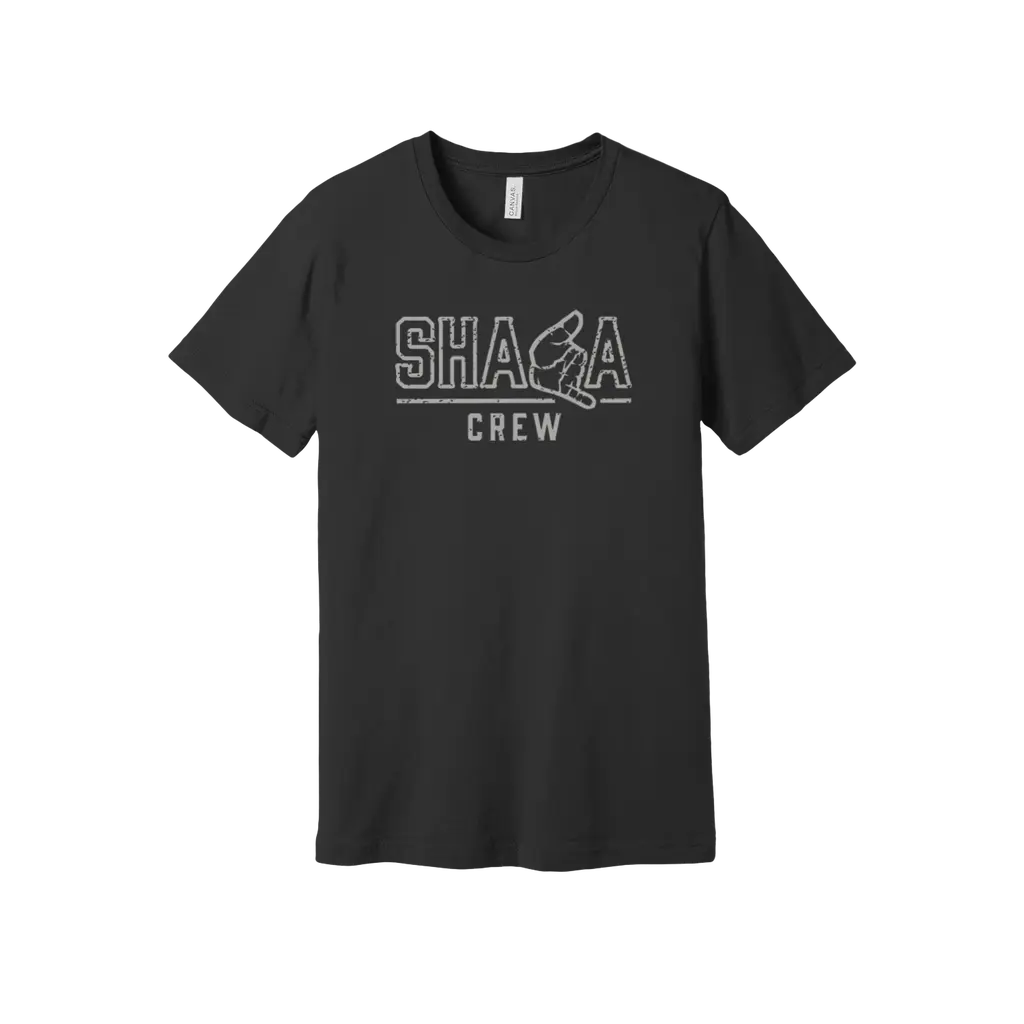 Shaka Crew (Grey Print) Premium Cotton Tee
