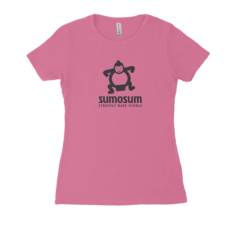 SumoSum (Marine Print) Women's Fitted Tee