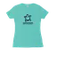 SumoSum (Marine Print) Women's Fitted Tee thumbnail 3
