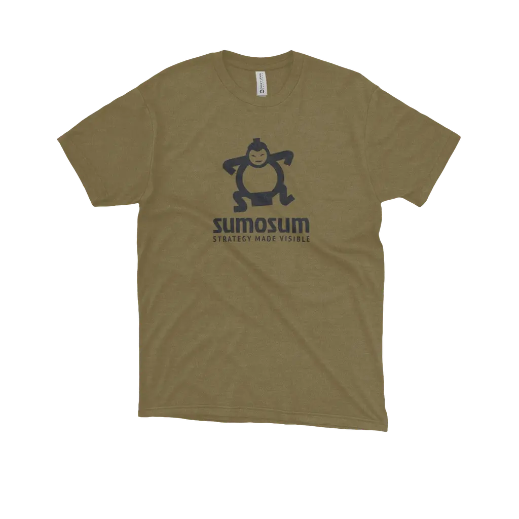 SumoSum (Marine Print) Triblend Tee