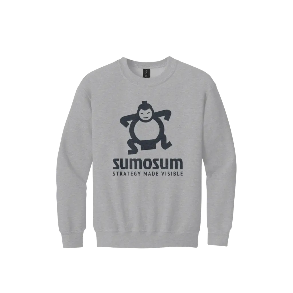 SumoSum (Marine Print) Youth Crewneck
