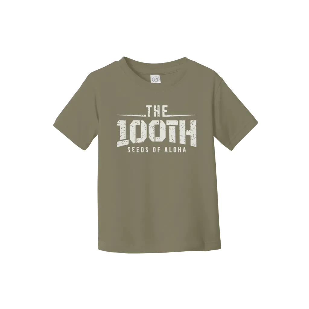 100TH Film (White Print) Toddler Tee