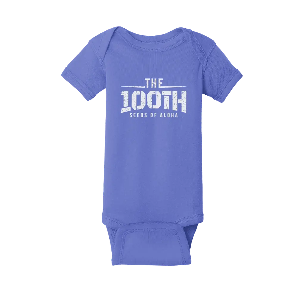 100TH Film (White Print) Onesie