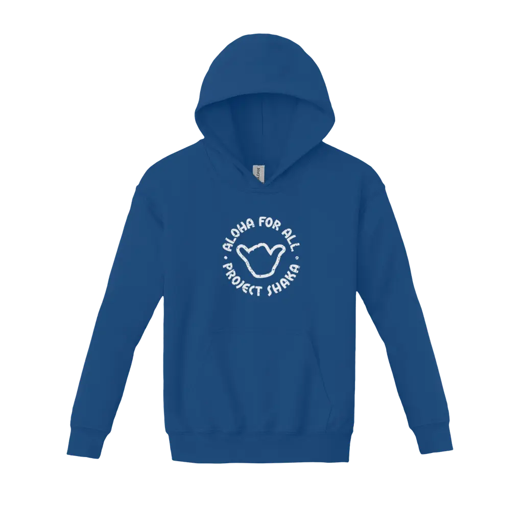 Project Shaka (White Print) Youth Hoodie