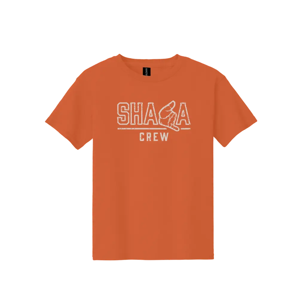 Shaka Crew (White Print) Youth Tee
