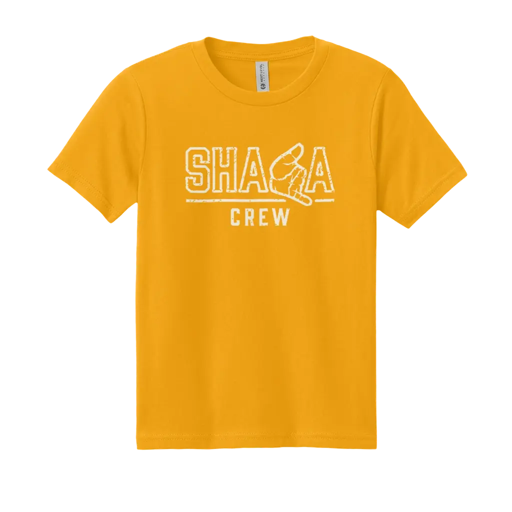 Shaka Crew (White Print) Youth Tee