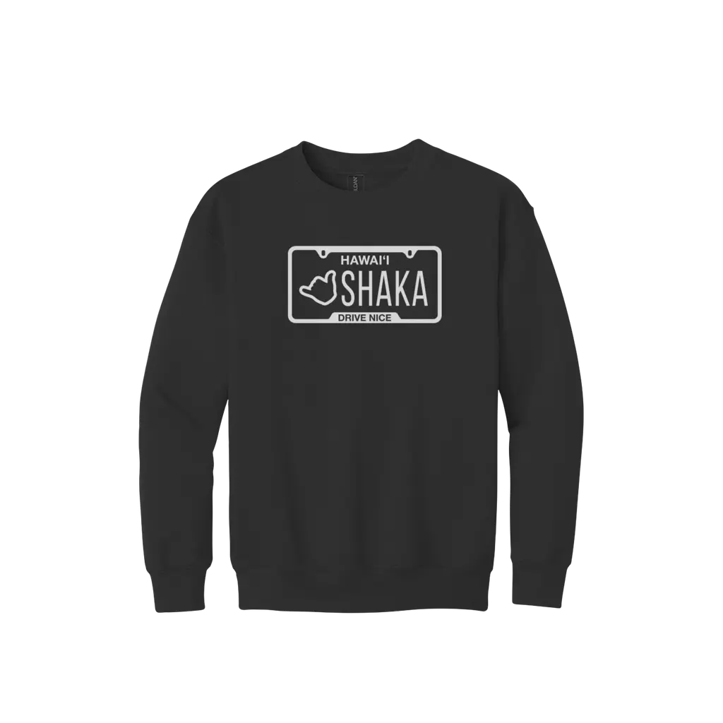 Shaka Plates Youth Crewneck