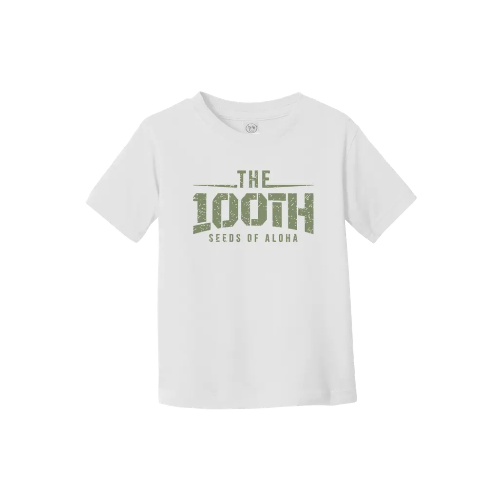 100th Film (Olive Print) Toddler Tee