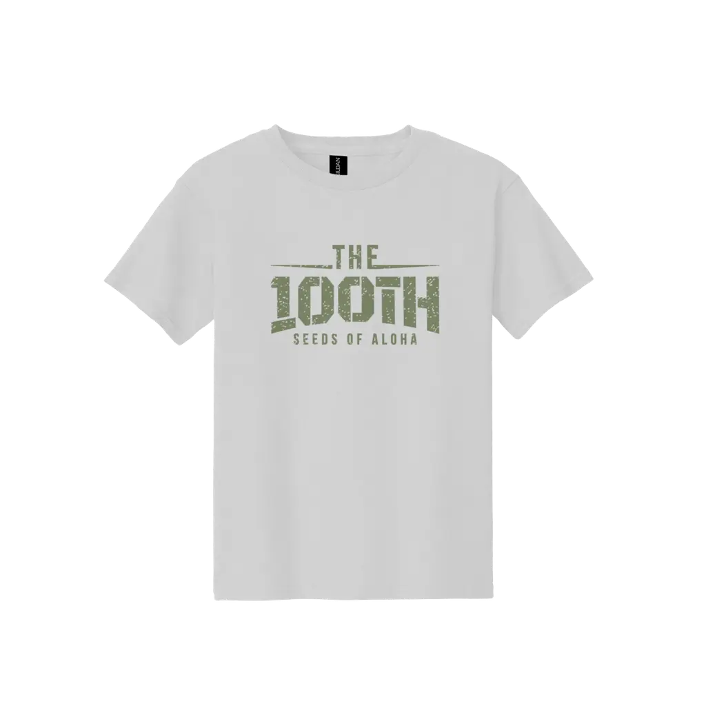 100th Film (Olive Print) Youth Tee