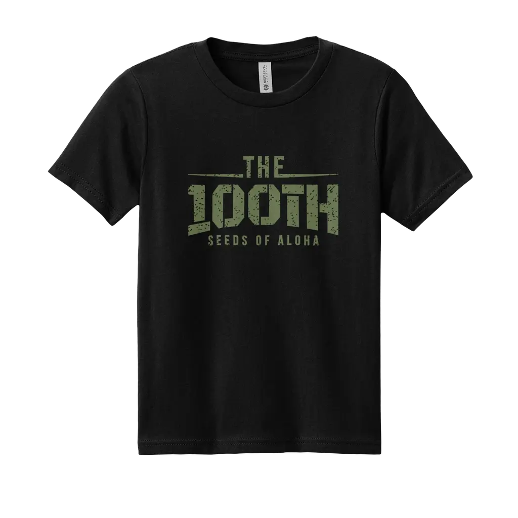 100th Film (Olive Print) Youth Tee