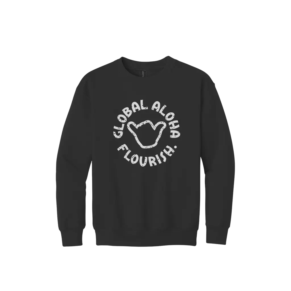 Global Aloha Youth Crewneck